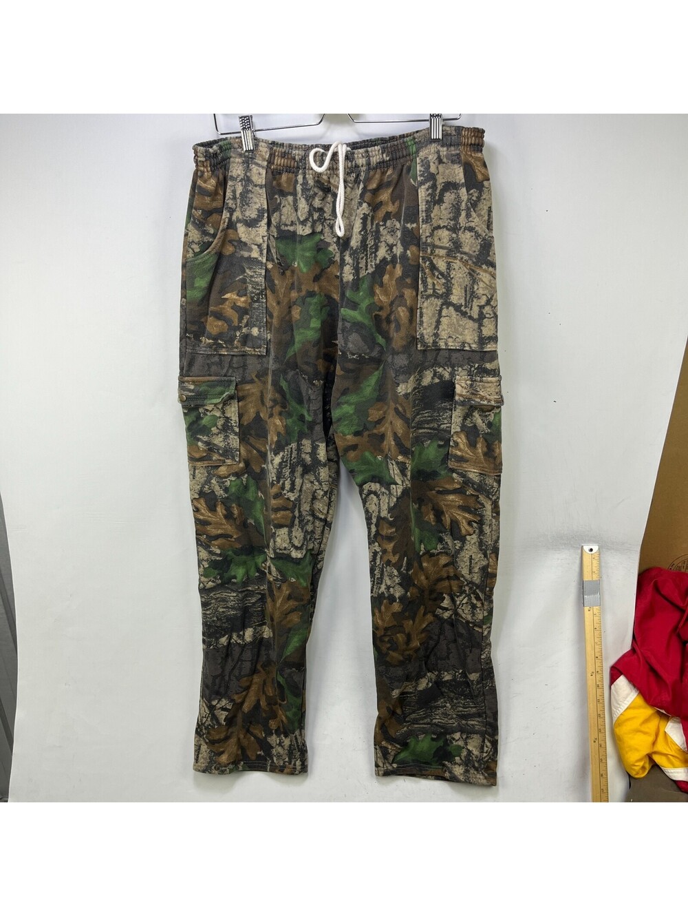 VTG Realtree Jerzees Camo Cargo Sweat Pants 3XL